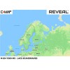 Carte C-MAP REVEAL EN-580 Lacs Scandinaves - N°1 - comptoirnautique.com