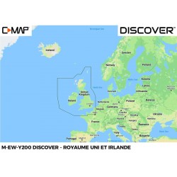 Carte C-MAP DISCOVER -  Royaume-Uni, Irlande