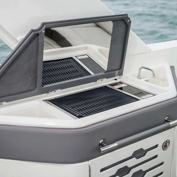 Barbecue électrique encastrable Kenyon No Lid encastré pour bateau - N°5 - comptoirnautique.com