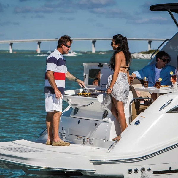 Barbecue électrique encastrable Kenyon No Lid encastré plage arrière bateau - N°6 - comptoirnautique.com