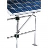 Swivel bracket for boat solar panels