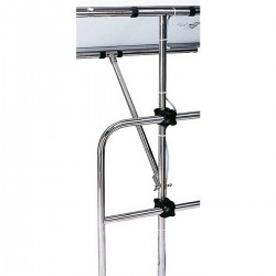 Support orientable pour panneau solaire Plastimo sur balcon bateau
