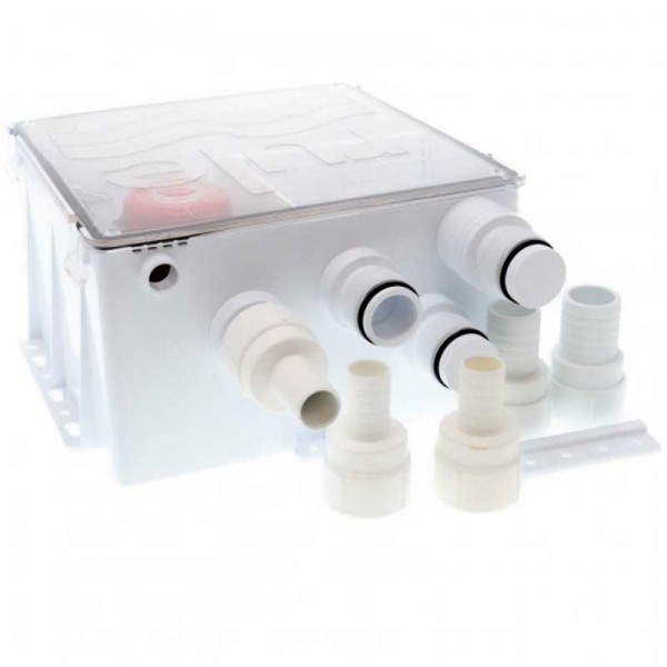 Système d’évacuation de douche Rule 12V face avec raccords - N°2 - comptoirnautique.com