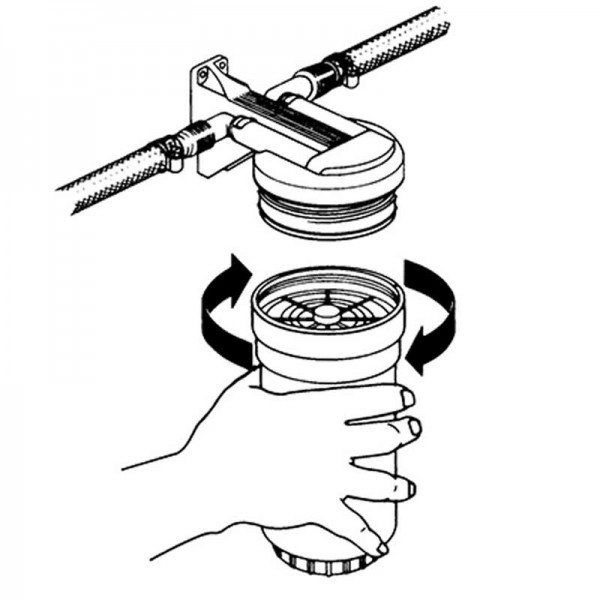 Filtre à eau complet Aqua Filta Jabsco changement cartouche filtre - N°3 - comptoirnautique.com