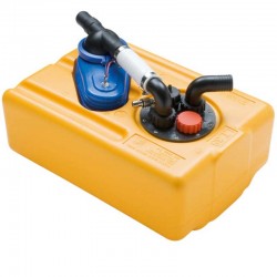 Réservoir de stockage eaux usées 48L + pompe de vidange Can-SB