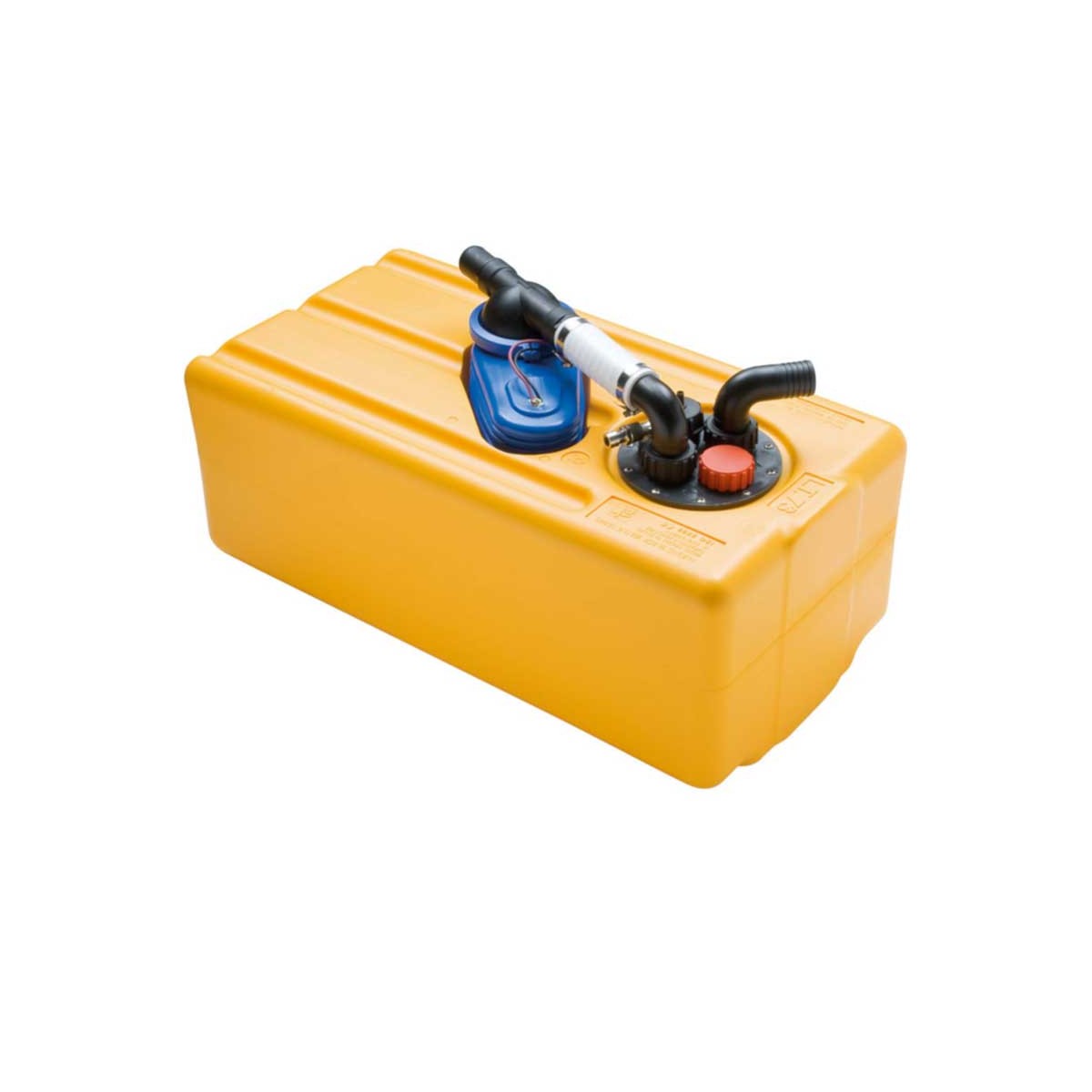 Réservoir de stockage eaux usées 83L + pompe de vidange 12V 19L/min CAN-SB
