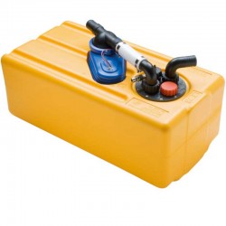 Réservoir de stockage eaux usées 83L + pompe de vidange 12V 19L/min CAN-SB