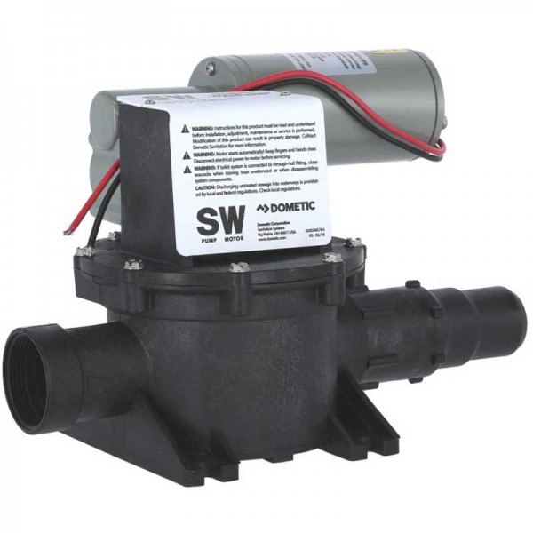 Pompe à vide série S avec moteur W 24V Sealand et Dometic incliné - N°3 - comptoirnautique.com
