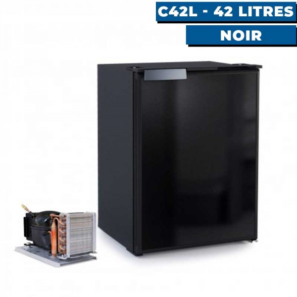 Réfrigérateur Seaclassic avec unité externe vitrifrigo C42L - noir - N°2 - comptoirnautique.com