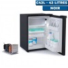 Réfrigérateur Seaclassic avec unité externe vitrifrigo C42L - noir ouvert - N°3 - comptoirnautique.com 