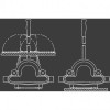 Pompe manuelle Jabsco Amazon Warrior 135L/mn D.38mm schéma - N°3 - comptoirnautique.com