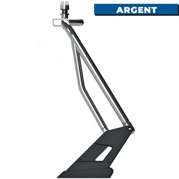 Tour de wake HS1 Monster Tower argent de profil - N°6 - comptoirnautique.com