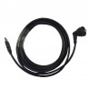 Touch-Steuerung des PCs über Axiom XL, 5 m Kabel USB(B)-90°-Stecker auf USB(A)-PC