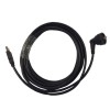 Controllo a sfioramento del PC tramite Axiom XL, cavo da 5 m USB(B) a 90° per PC USB(A) - N°1 - comptoirnautique.com