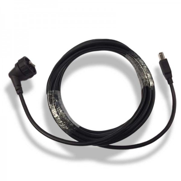 Contrôle Axiom XL par PC , câble 5 m prise USB(B) vers USB(A) 90° PC - N°1 - comptoirnautique.com 