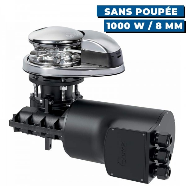 Guindeau vertical Prince DP2 - 1000W / 8mm - sans Poupée - N°14 - comptoirnautique.com
