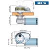 Prince DP2 12V verricello verticale - N°5 - comptoirnautique.com
