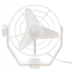 Ventilateur turbo 12V blanc