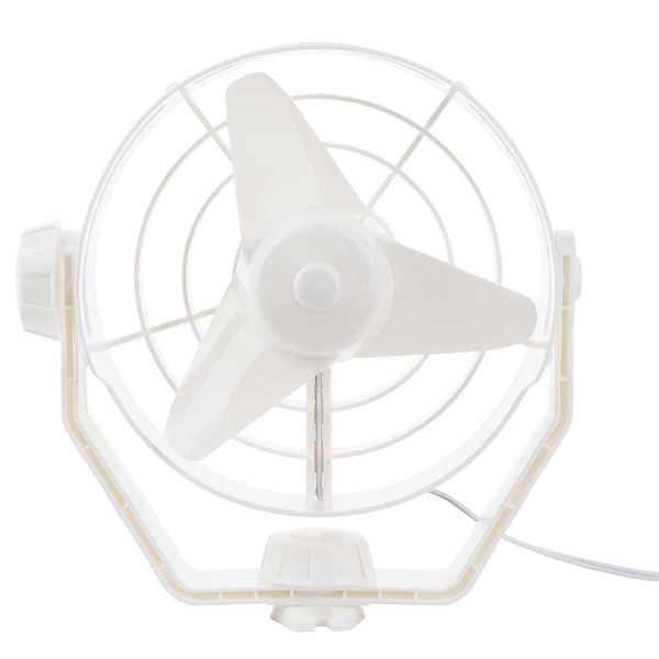 Ventilateur turbo 12V blanc - N°1 - comptoirnautique.com