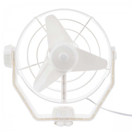 Ventilateur turbo 12V blanc