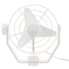 Ventilateur turbo 12V blanc - N°1 - comptoirnautique.com