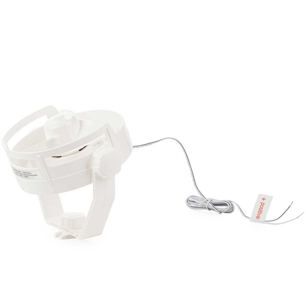 Ventilateur turbo 12V blanc inclinable - N°2 - comptoirnautique.com