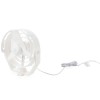 Ventilateur turbo 12V blanc avec câble - N°3 - comptoirnautique.com