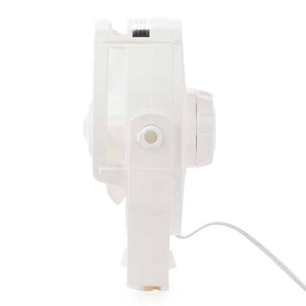 Ventilateur turbo 12V blanc de profil - N°4 - comptoirnautique.com