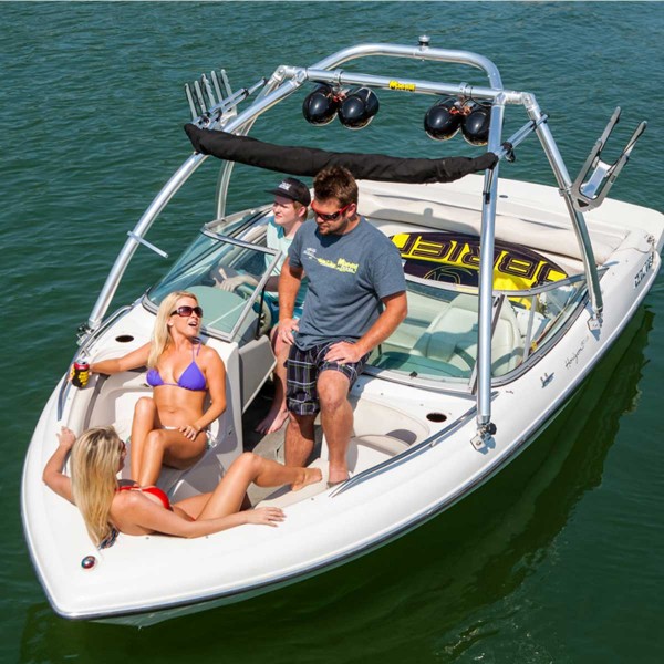 Bimini pour tour de wake Monster Tower pour tour de wake mtk, tour de wake mte, tour de wake mt1 replié - N°9 - comptoirnautique.com