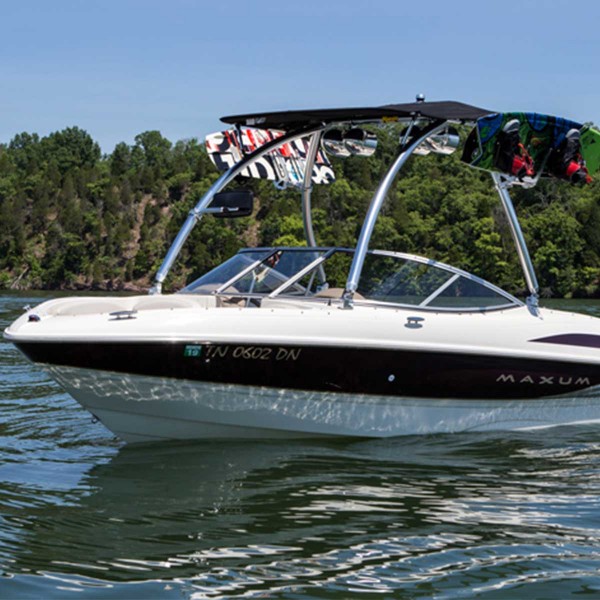 Rétroviseur pour montage sur tour de wake Monster Tower MT1 & MTE monté sur bateau - N°3 - comptoirnautique.com
