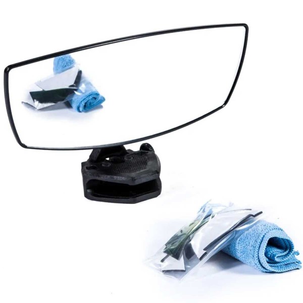 Rétroviseur pour montage sur pare-brise monster tower hs1 & mtk avec adaptateur et chiffon - N°4 - comptoirnautique.com