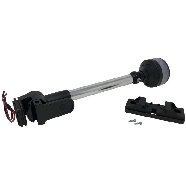 Feu de navigation blanc 360° pour tour de wake Monster Tower + platine de fixation - N°2 - comptoirnautique.com