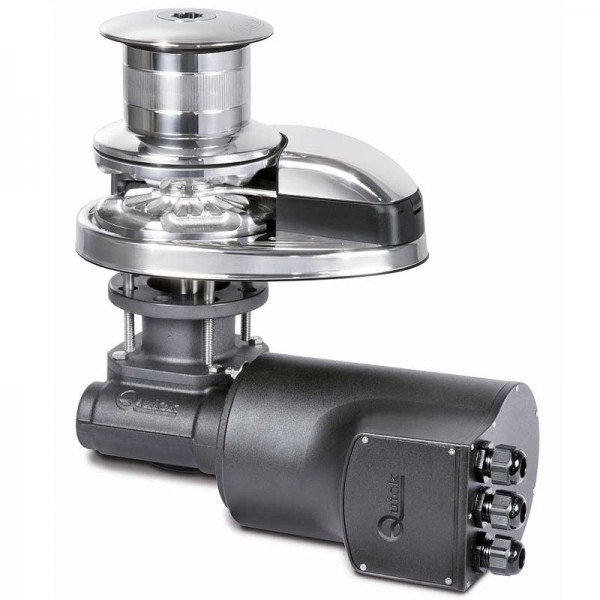 Guindeau vertical Quick DP3 12V 1500W avec poupée - N°3 - comptoirnautique.com