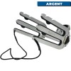 Rack de wakeboard pour tour de wake Monster Tower argent - N°2 - comptoirnautique.com