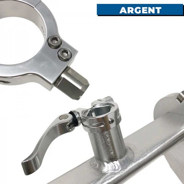 Rack de wakeboard pour tour de wake Monster Tower argent quick release - N°7 - comptoirnautique.com