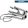 Rack de wakeboard wakesurf combo pour tour de wake Monster tower Argent - N°2 - comptoirnautique.com