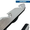 Rack de wakeboard wakesurf combo pour tour de wake Monster tower Argent zoom encoche - N°4 - comptoirnautique.com