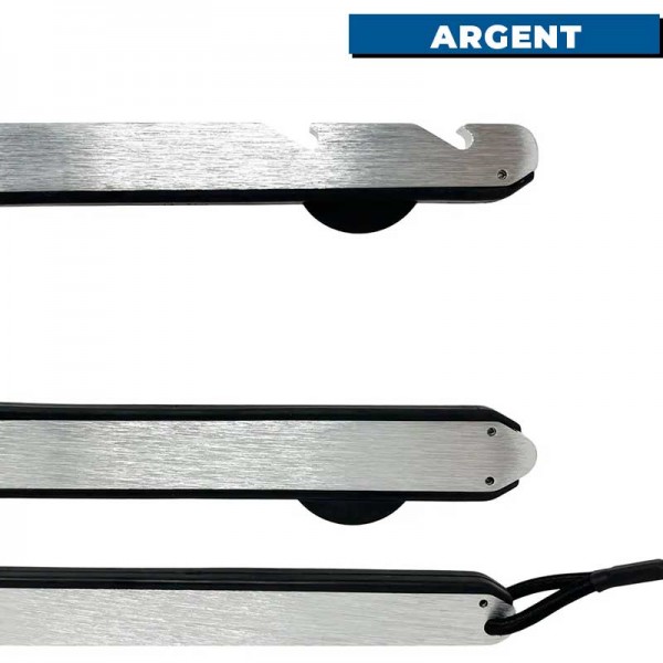 Rack de wakeboard wakesurf combo pour tour de wake Monster tower Argent zoom fourches différentes largeurs - N°5 - comptoirnautique.com