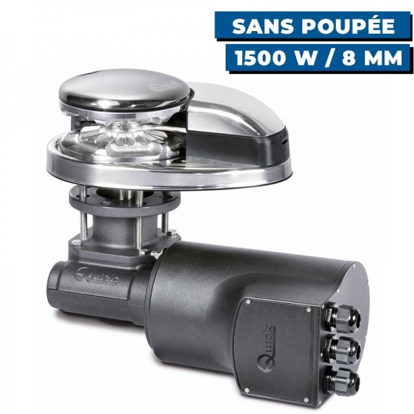 Guindeau vertical Prince DP3 24V 1500 W - sans poupée - 8 mm - N°4 - comptoirnautique.com