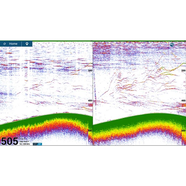 Module sondeur DFF3-UHD Furuno avec cibles détectée thons rouges et des sérioles - N°3 - comptoirnautique.com