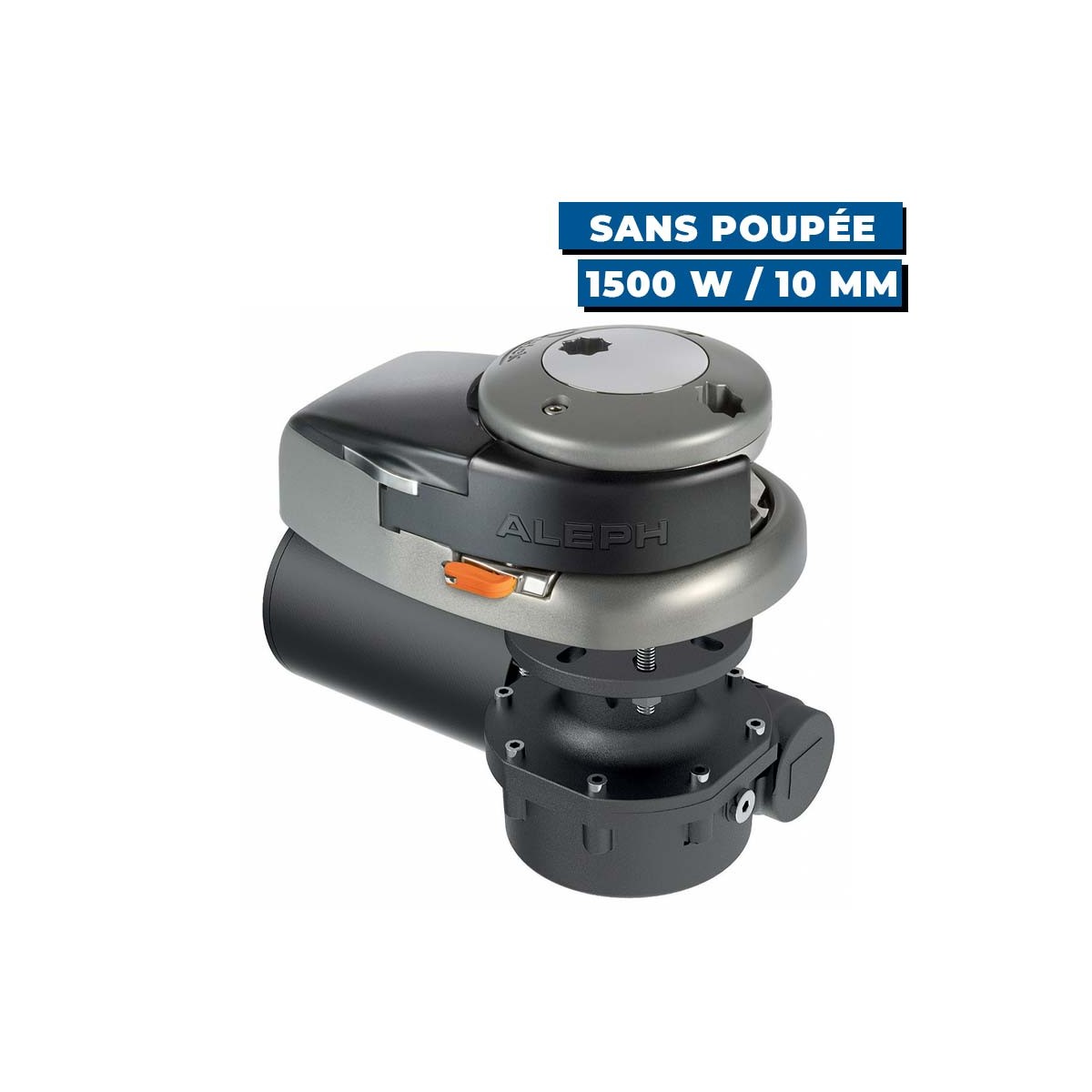 Guindeau vertical Aleph 24V 1500 W / 10mm - sans poupée