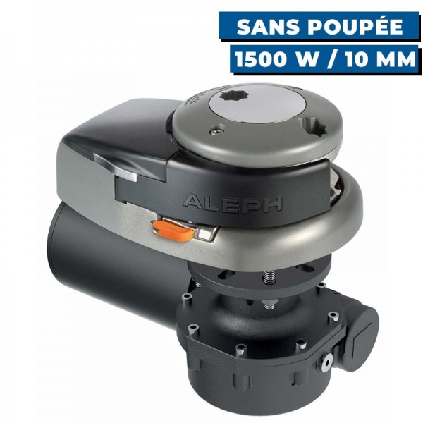 Guindeau vertical Aleph 24V 1500 W / 10mm - sans poupée - N°15 - comptoirnautique.com