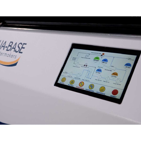 Dessalinisateur Aqua-Base série Aruba Premium 180 L/H écran de contrôle tactile - N°5 - comptoirnautique.com