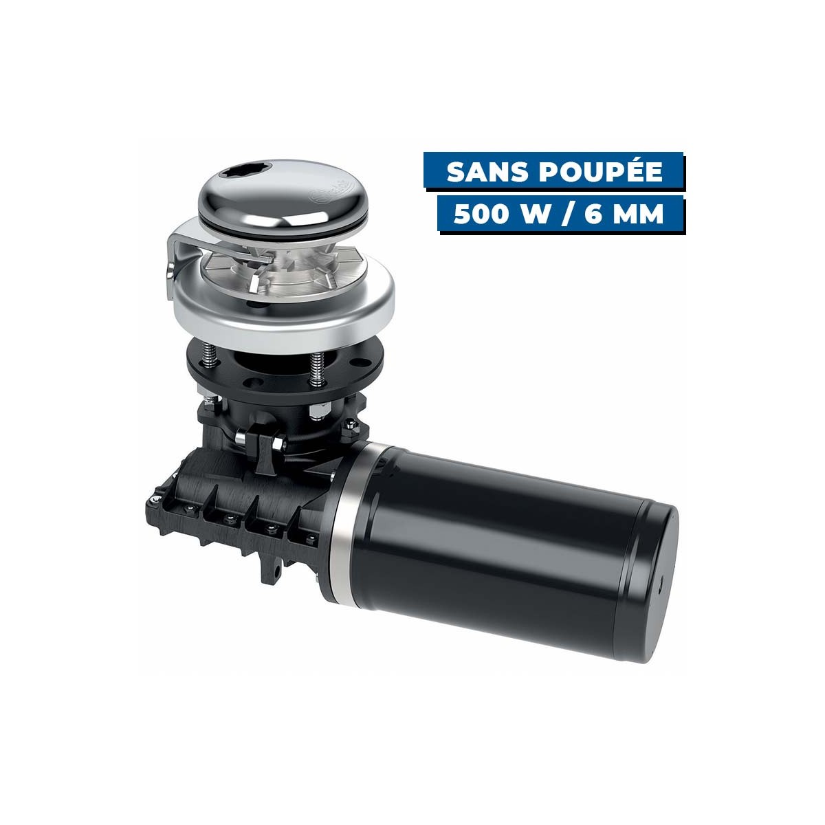 Guindeau vertical Rider 12V - 500 W / 6 mm - sans poupée