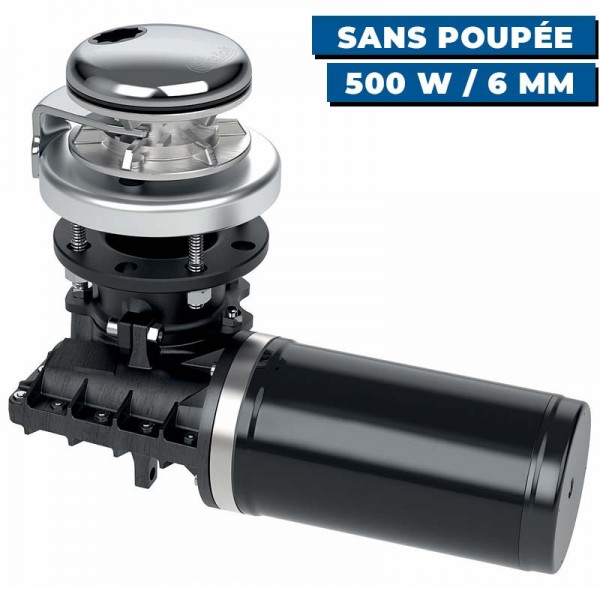 Guindeau vertical Rider 12V - 500 W / 6 mm - sans poupée - N°12 - comptoirnautique.com