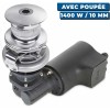 Guindeau vertical Rider 24 V 1400W : 10 mm- avec poupée - N°6 - comptoirnautique.com