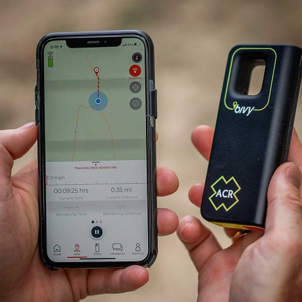 Dispositif personnel de communication par satellite Bivy Stick ACR application mobile - N°3 - comptoirnautique.com