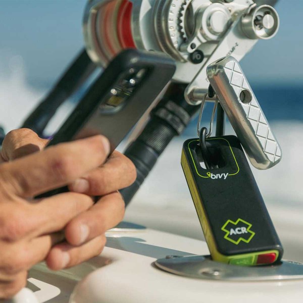Dispositif personnel de communication par satellite Bivy Stick ACR attaché sur canne à pêche - N°5 - comptoirnautique.com