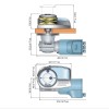 Guindeau vertical Dylan DR4 24 V - 1700 W - N°5 - comptoirnautique.com