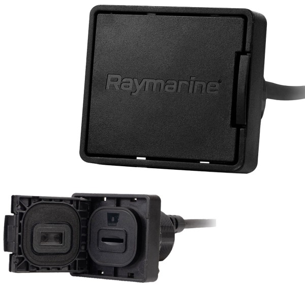 Lecteur carte SD déporté RCR-1 pour cloison avec câble 1 m raymarine - N°1 - comptoirnautique.com 